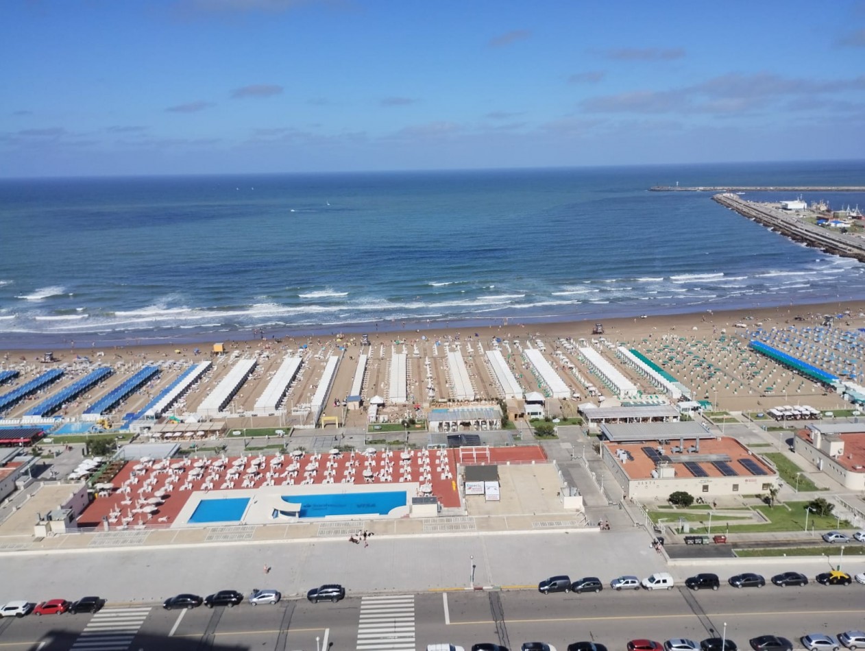 IMPECABLE DEPARTAMENTO CON VISTA PLENA AL MAR Y COCHERA CUBIERTA. AMENITIES. PLAYA GRANDE