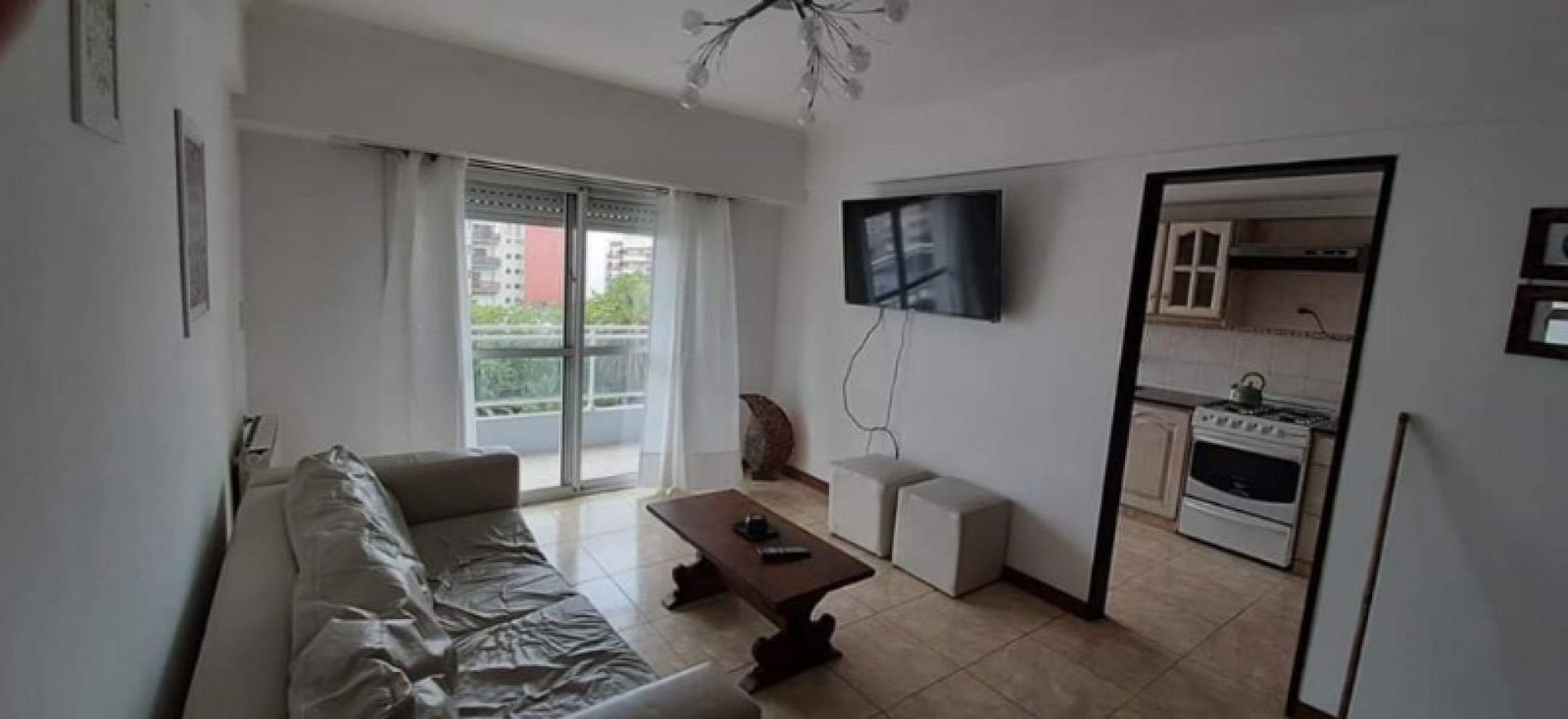 Departamento de 3 ambientes con balcon