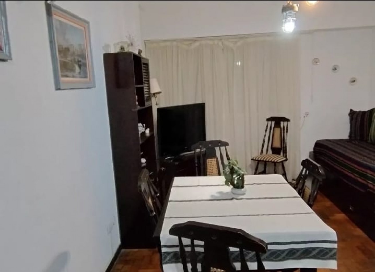 Departamento 2 ambientes con cochera