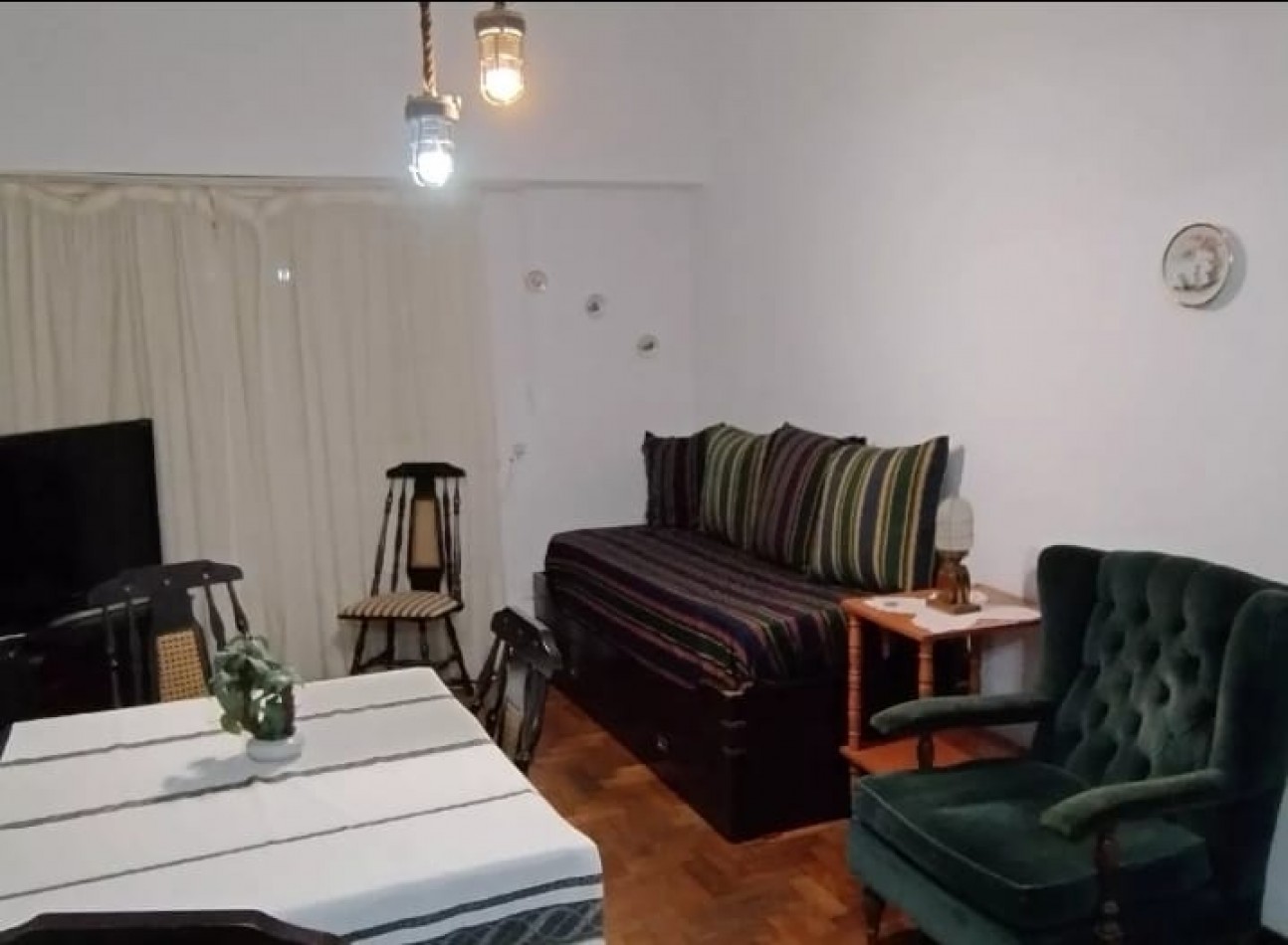 Departamento 2 ambientes con cochera