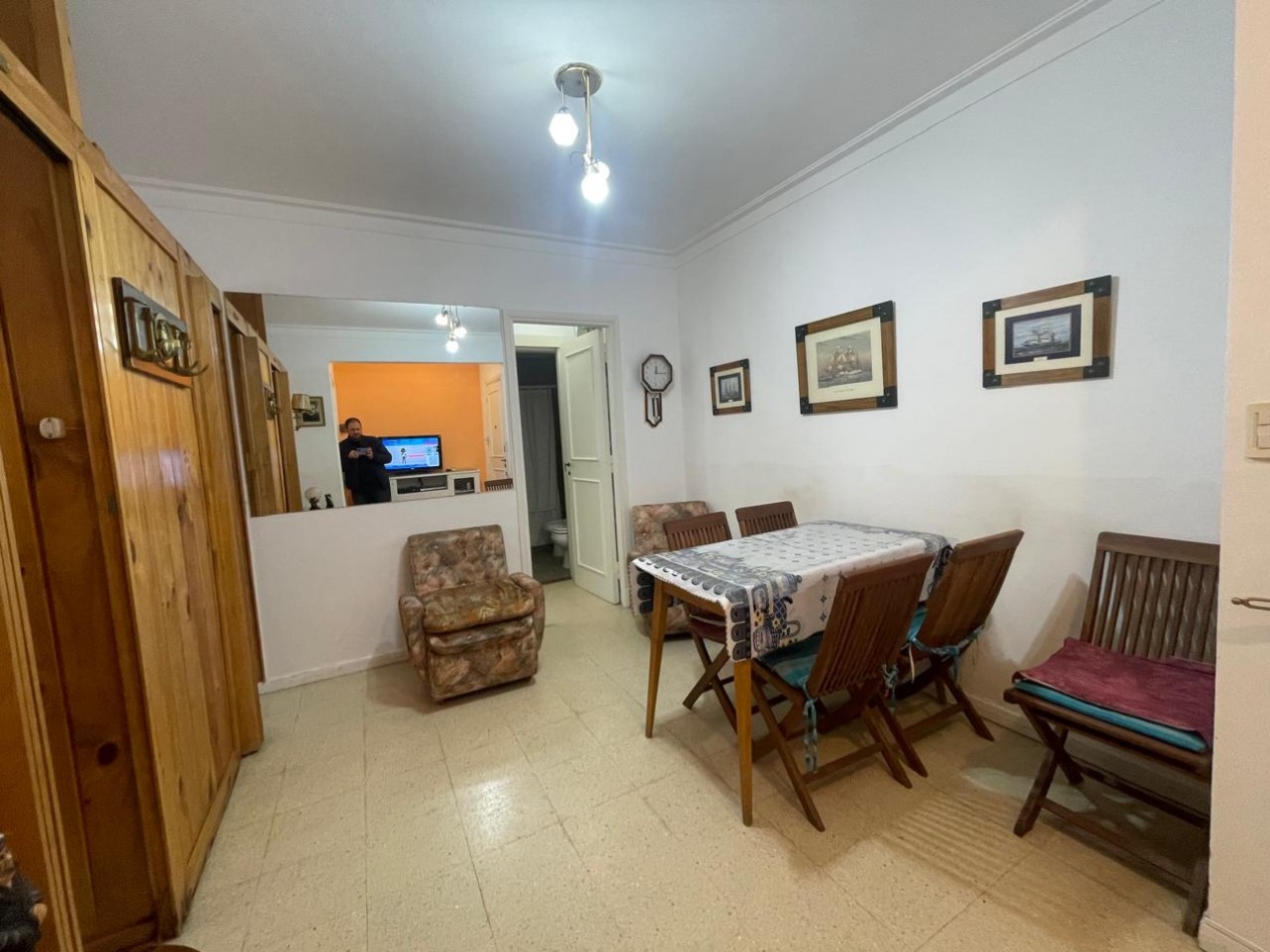 Departamento 2 ambientes con dependencia en la Costa