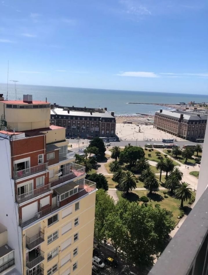 Departamento 3 ambientes con Vista al Mar y cochera