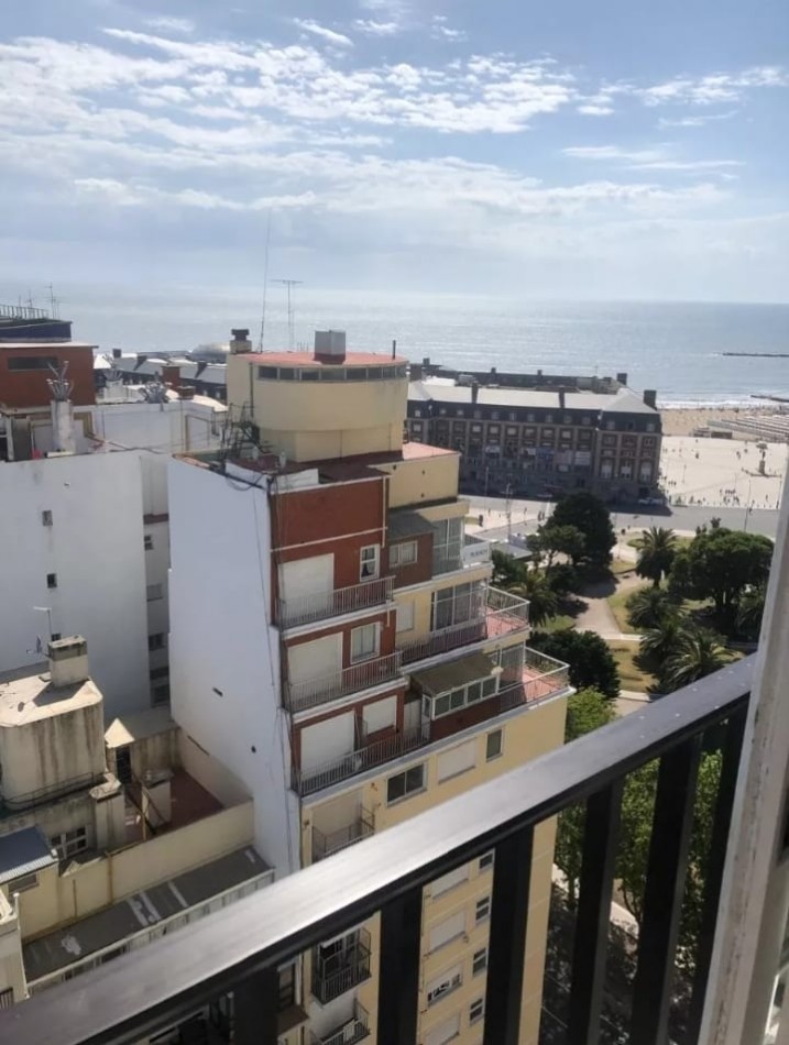 Departamento 3 ambientes con Vista al Mar y cochera