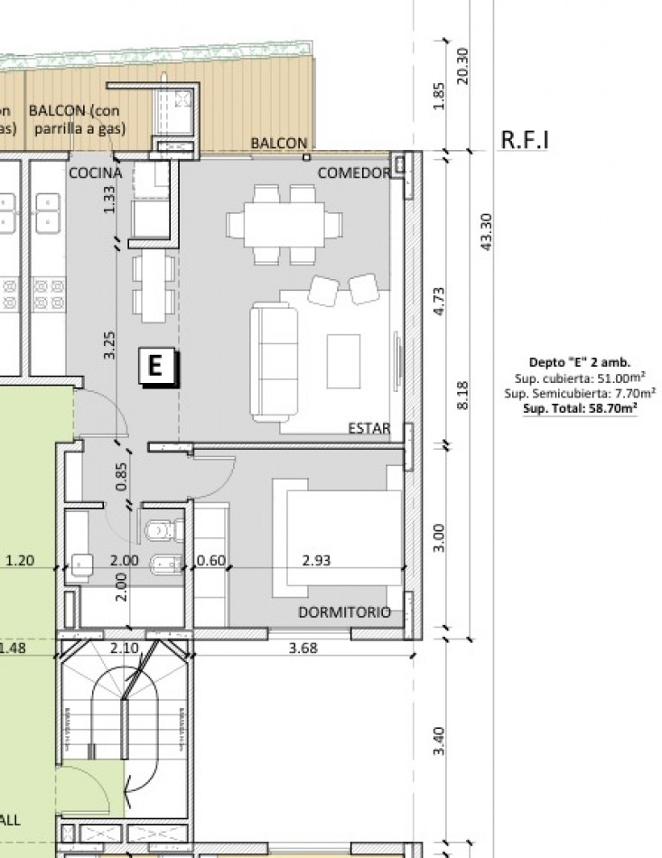 DEPARTAMENTOS Y COCHERAS EN POZO