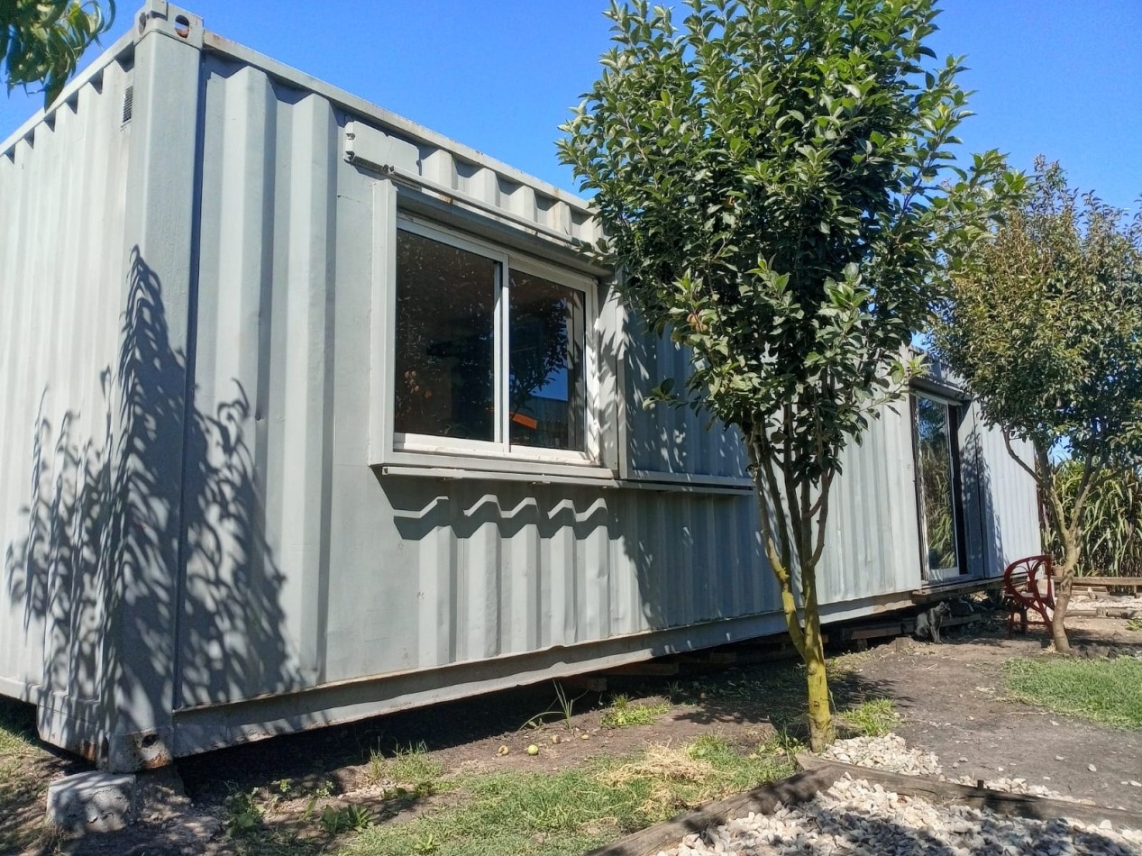 CASA CONTENEDOR 2 AMBIENTES - LISTA PARA HABITAR