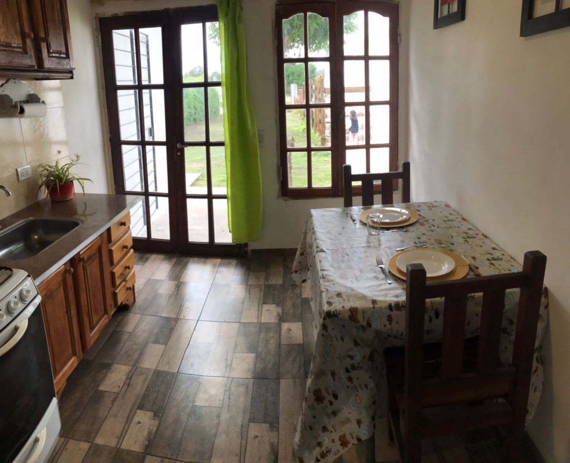 CASAS 2 AMBIENTES ALQUILER 9, 12, 24 O TEMPORAL