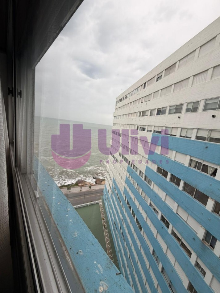 3 AMBIENTES CON VISTA AL MAR  EN ALQUILER TEMPORAL 
