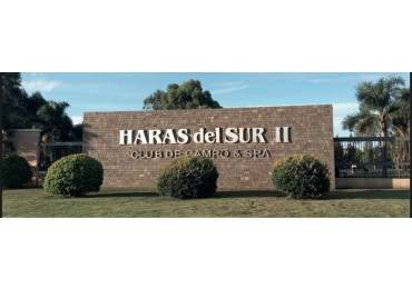 Terreno en Venta - Haras del Sur II - 1.000 m²